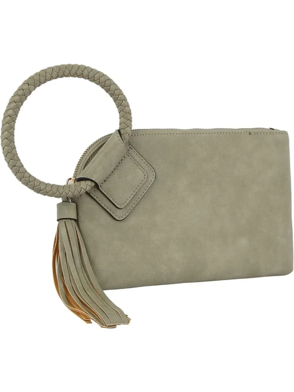 Stylish Vegan Leather Women's Clutch Wristlet Wallet for Evening & Casual Use